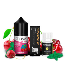 НАБІР ДЛЯ САМОЗАМІСУ CHASER FOR PODS 30 МЛ ЗІ СМАКОМ ВИШНІ ТА МЕНТОЛУ