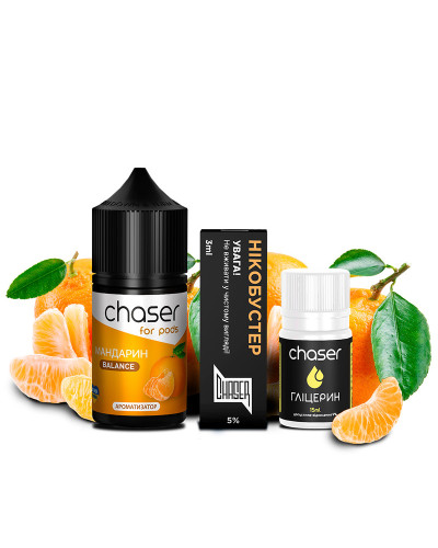 Набор для самозамеса CHASER FOR PODS 30 мл со вкусом мандарин