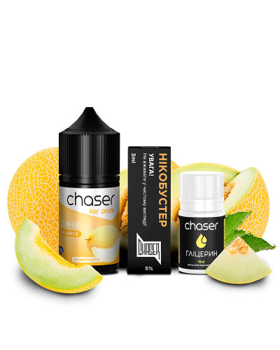 НАБОР ДЛЯ САМОЗАМЕСА CHASER FOR PODS 30 МЛ СО ВКУСОМ ДЫНИ