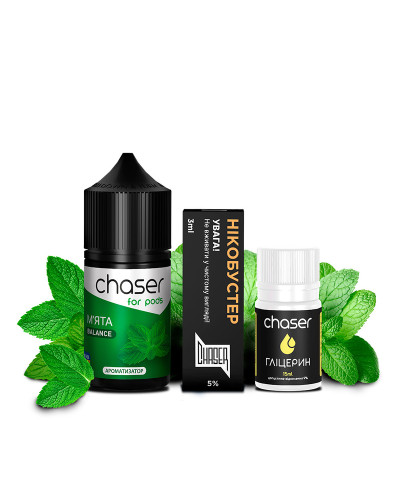 Набор для самозамеса CHASER FOR PODS 30 мл со вкусом мята