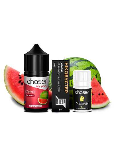 Набор для самозамеса CHASER FOR PODS 30 мл со вкусом арбуз