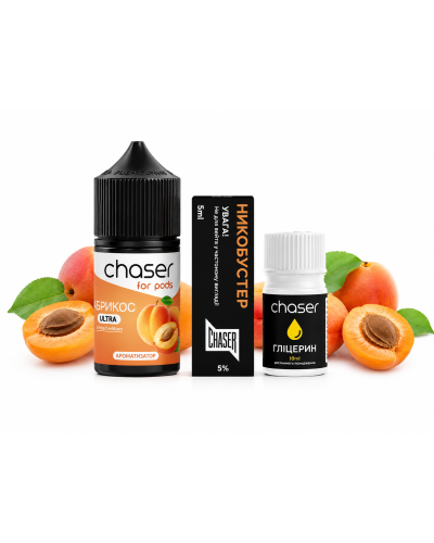 Набір для самозамісу CHASER FOR PODS 30 мл зі смаком Абрикос