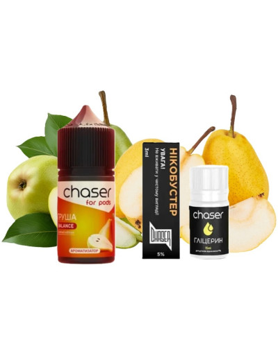 Набор для самозамеса CHASER FOR PODS 30 мл со вкусом груша