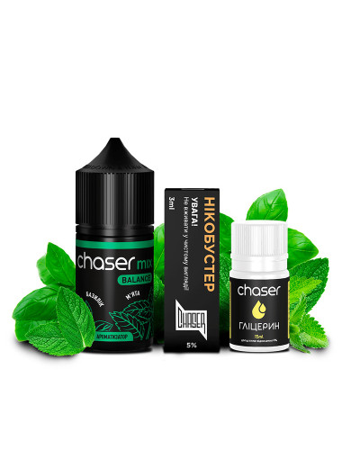 Набор для самозамеса CHASER Mix 30 мл со вкусом базилик мята