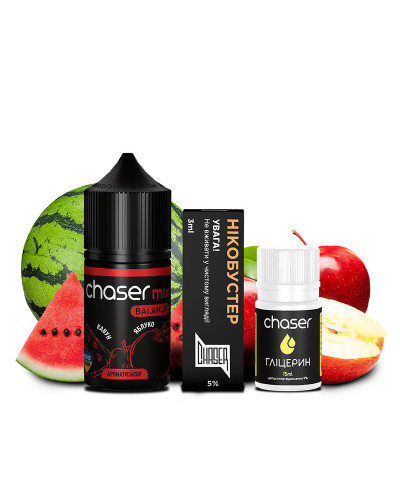 Набор для самозамеса CHASER Mix 30 мл со вкусом арбуз яблоко