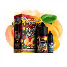 НАБІР ДЛЯ САМОЗАМІСУ FLAMINGO 30 МЛ 50 МГ APRICOT PEACH ЗІ СМАКОМ АБРИКОСА ТА ПЕРСИКА