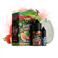 НАБОР ДЛЯ САМОЗАМЕСА FLAMINGO 30 МЛ 50 МГ GUAVA STRAWBERRY СО ВКУСОМ ГУАВЫ И КЛУБНИКИ