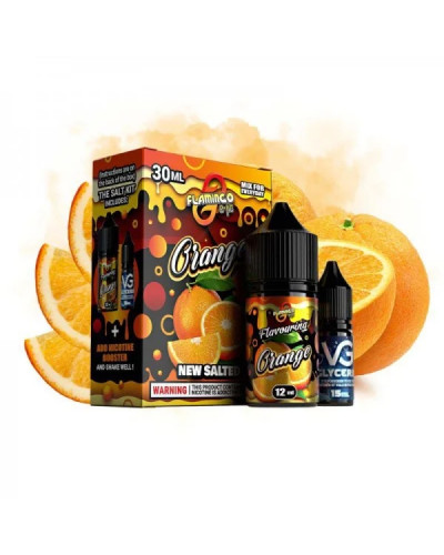 НАБІР ДЛЯ САМОЗАМІСУ FLAMINGO 30 МЛ 50 МГ ORANGE ЗІ СМАКОМ АПЕЛЬСИНА