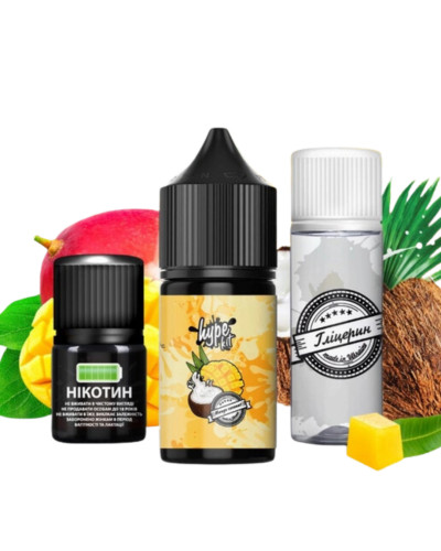 Набір для самозамісу HYPE 30 мл 50 мг зі смаком манго кокос
