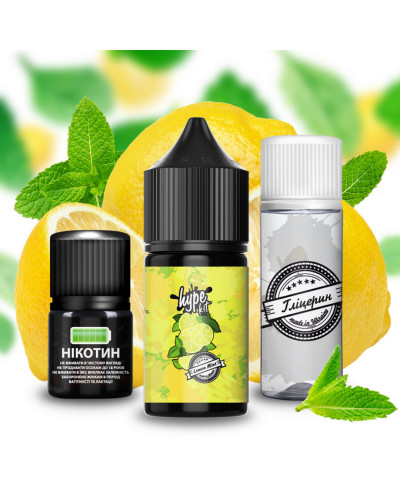 Набор для самозамеса HYPE 30 мл 50 мг со вкусом лимон мята