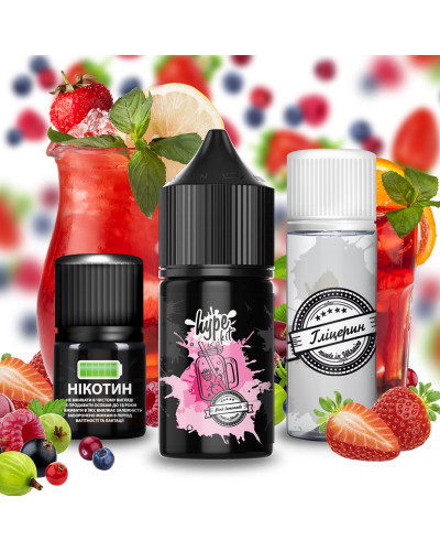 НАБІР ДЛЯ САМОЗАМІСУ HYPE 30 МЛ 50 МГ ЗІ СМАКОМ РОЖЕВОГО ЛИМОНАДА