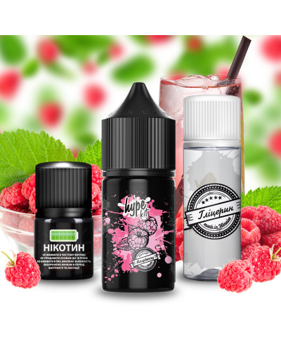 НАБІР ДЛЯ САМОЗАМІСУ HYPE 30 МЛ 50 МГ ЗІ СМАКОМ МАЛИНИ