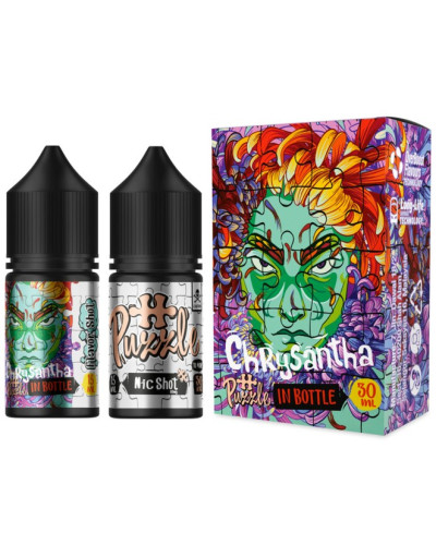 Набір для самозамісу In Bottle Salt Puzzle 30 мл 50 мг "Chrysantha" зі смаком хризантеми