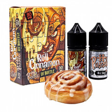 Набір для самозамісу In Bottle Salt Puzzle 30 мл 50 мг "Cinnamon Roll" зі смаком булочка кориця