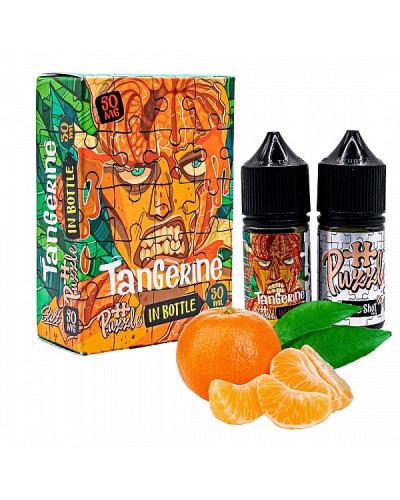 Набор для самозамеса In Bottle Salt Puzzle 30 мл 50 мг "Tangerine" со вкусом мандарин