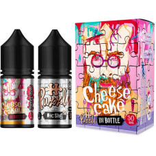 Набір для самозамісу In Bottle Salt Puzzle 30 мл 50 мг "CHEESE CAKE" зі смаком чізкейк