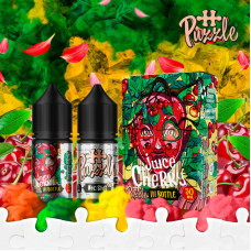Набір для самозамісу In Bottle Salt Puzzle 30 мл 50 мг "Cherry Juice" зі смаком вишневий сік