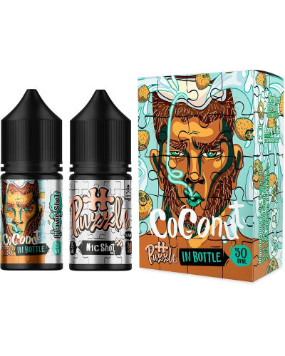 Набор для самозамеса In Bottle Salt Puzzle 30 мл 50 мг "COCONUT" со вкусом кокоса