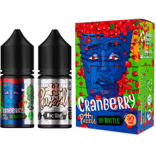 Набір для самозамісу In Bottle Salt Puzzle 30 мл 50 мг "CRANBERRY" зі смаком журавлина