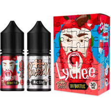 Набір для самозамісу In Bottle Salt Puzzle 30 мл 50 мг "Lychee" зі смаком лічі