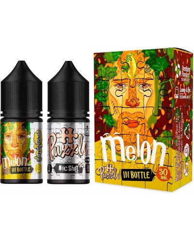 Набір для самозамісу In Bottle Salt Puzzle 30 мл 50 мг "MELON" зі смаком дині