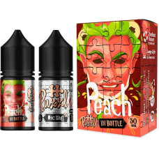 Набір для самозамісу In Bottle Salt Puzzle 30 мл 50 мг "PEACH" зі смаком персик