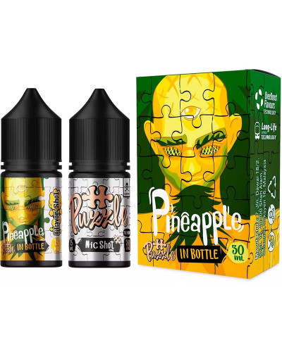 Набір для самозамісу In Bottle Salt Puzzle 30 мл 50 мг "PINEAPPLE" зі смаком ананасу