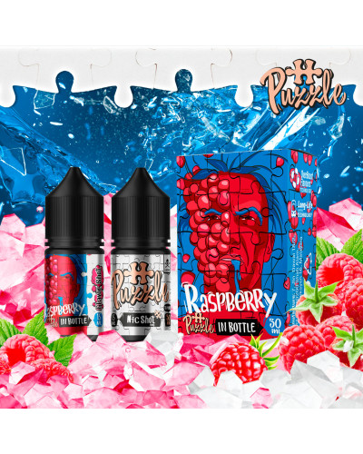 Набір для самозамісу In Bottle Salt Puzzle 30 мл 50 мг "Raspberry" зі смаком малина