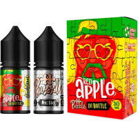 Набор для самозамеса In Bottle Salt Puzzle 30 мл 50 мг "RED APPLE" со вкусом красного яблока