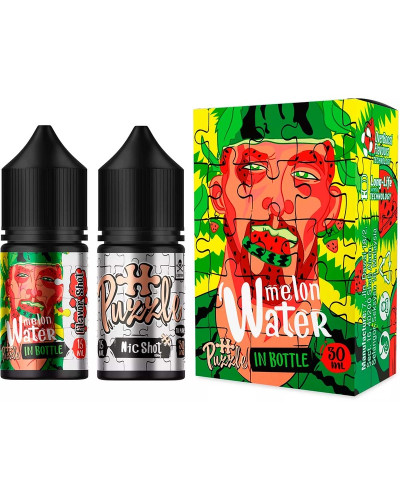 Набор для самозамеса In Bottle Salt Puzzle 30 мл 50 мг "WATERMELON" со вкусом арбуза