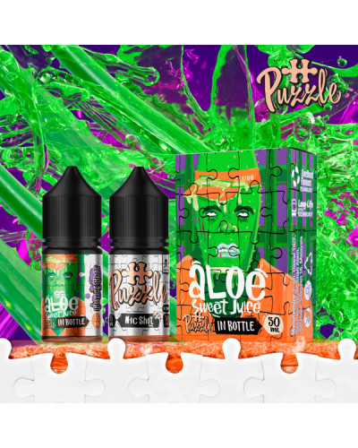 Набор для самозамеса In Bottle Salt Puzzle 30 мл 50 мг "Sweet Aloe" со вкусом алое