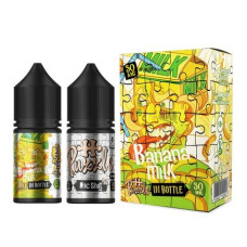 Набір для самозамісу In Bottle Salt Puzzle 30 мл 50 мг "Banana Milk" банан молоко