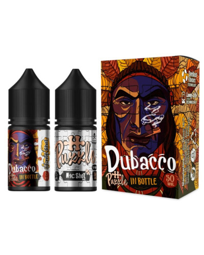 Набор для самозамеса In Bottle Salt Puzzle 30 мл 50 мг "Dubacco" со вкусом табака