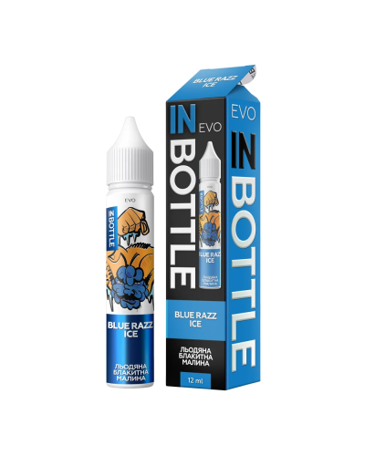 Набор для самозамеса In Bottle Evo "Blue Razz Ice" со вкусом Ледяной голубой малины Набор для самозамеса In Bottle Evo "Blue Razz Ice" со вкусом Ледяной голубой малины