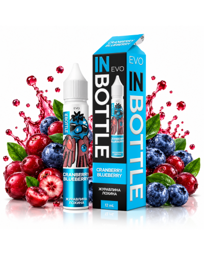 Набор для самозамеса In Bottle Evo "Cranberry Blueberry" со вкусом Клюквы и Голубики