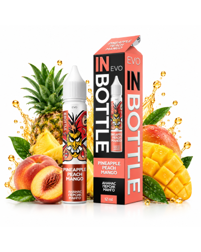 Набор для самозамеса In Bottle Evo "Pineapple Peach Mango" со вкусом Ананас Персик Манго
