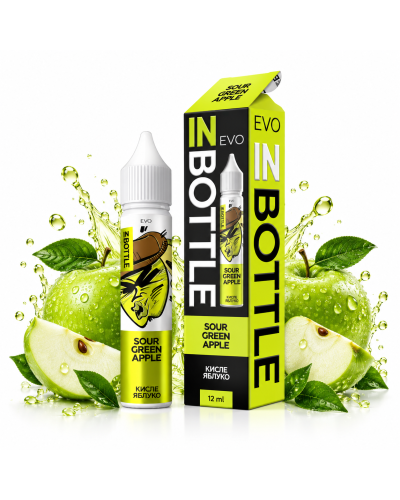Набор для самозамеса In Bottle Evo "Sour Green Apple" со вкусом Кислое зеленое яблоко