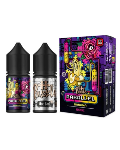 Набір для самозамісу In Bottle Salt Parallel 30 мл 50 мг "Banana rose" (банан троянда)