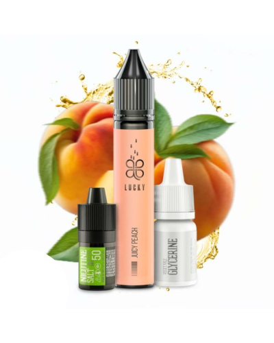 Набор для самозамеса Lucky 30 мл 50 мг "Juicy Peach" со вкусом персик