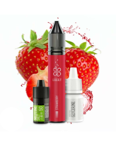 Набор для самозамеса Lucky 30 мл 50 мг "Strawberry" со вкусом клубника