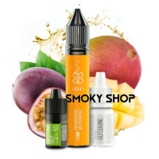 Набір для самозамісу Lucky 30 мл 50 мг "Passion Fruit Melon Mango" зі смаком маракуйя диня манго