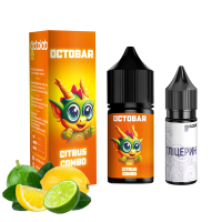Набір для самозамісу OCTOBAR NFT 10 мл 50 мг "Citrus Combo" зі смаком лимон лайм