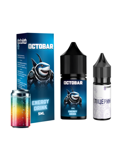 Набор для самозамеса OCTOBAR NFT 10 мл 50 мг Energy Drink со вкусом энергетика