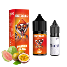 Набір для самозамісу OCTOBAR NFT 10 мл 50 мг Passion Guava зі смаком маракуя гуава