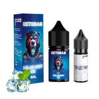 Набір для самозамісу OCTOBAR NFT 10 мл 50 мг "Polar Mint Ice" зі смаком м'яти