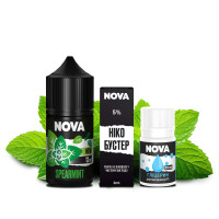 Набор для самозамеса NOVA 30 мл 50 мг Spearmint со вкусом мяты