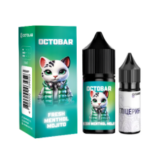 Набір для самозамісу OCTOBAR NFT 30 мл 50 мг "Fresh Menthol Mojito" зі смаком Свіжого ментолового мохіто