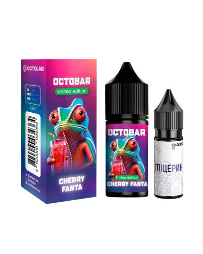 Набір для самозамісу OCTOBAR NFT 30 мл 50 мг "Cherry Fanta" зі смаком вишневої фанти