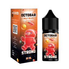 НАБІР ДЛЯ САМОЗАМІСУ OCTOBAR STRONG 30 МЛ 50 МГ JELLY BEARS ЗІ СМАКОМ ФРУКТОВОГО МАРМЕЛАДУ