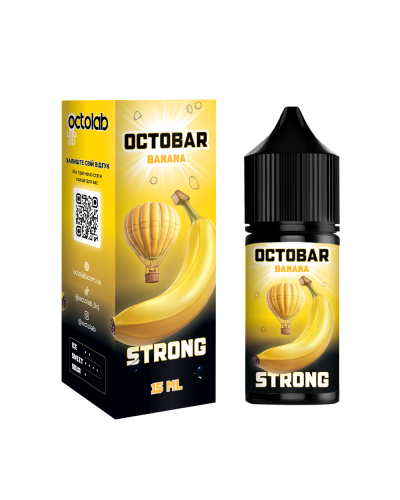 НАБІР ДЛЯ САМОЗАМІСУ OCTOBAR STRONG 30 МЛ 50 МГ BANANA ЗІ СМАКОМ БАНАНА